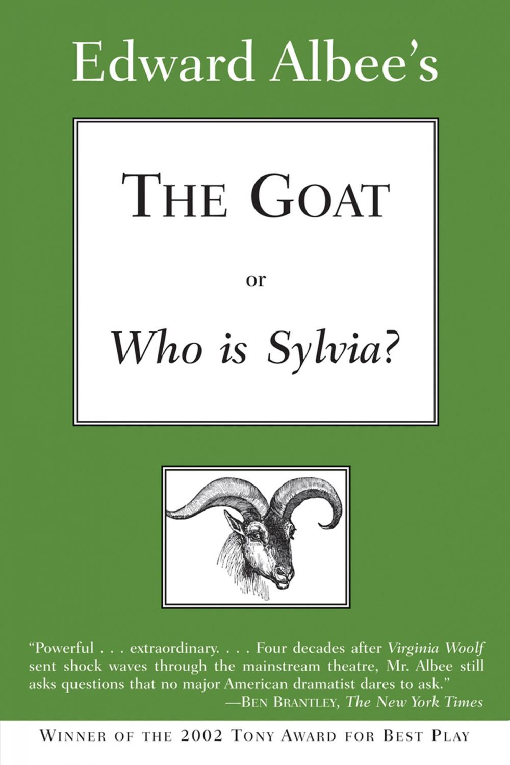 Big bigCover of The Goat, or Who Is Sylvia?