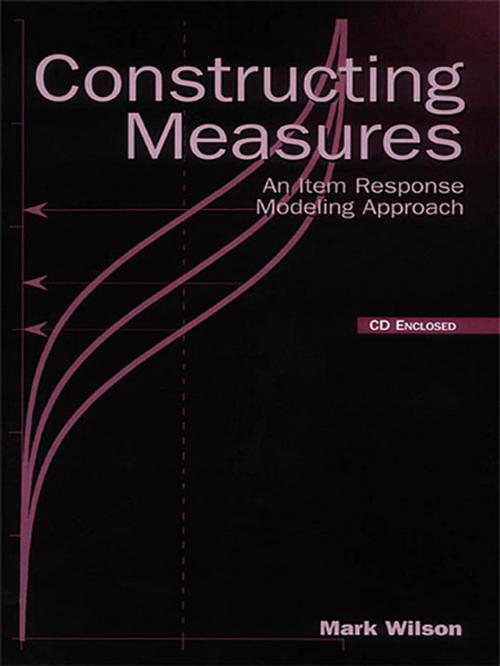 Cover of the book Constructing Measures by Mark Wilson, Taylor and Francis