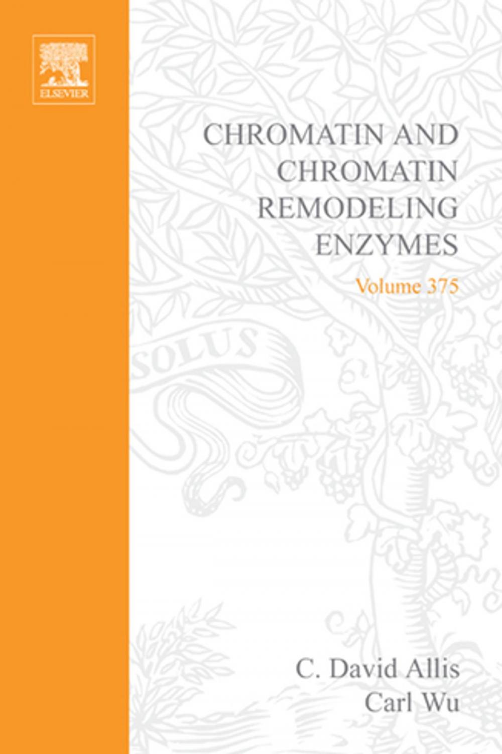 Big bigCover of Chromatin and Chromatin Remodeling Enzymes, Part A