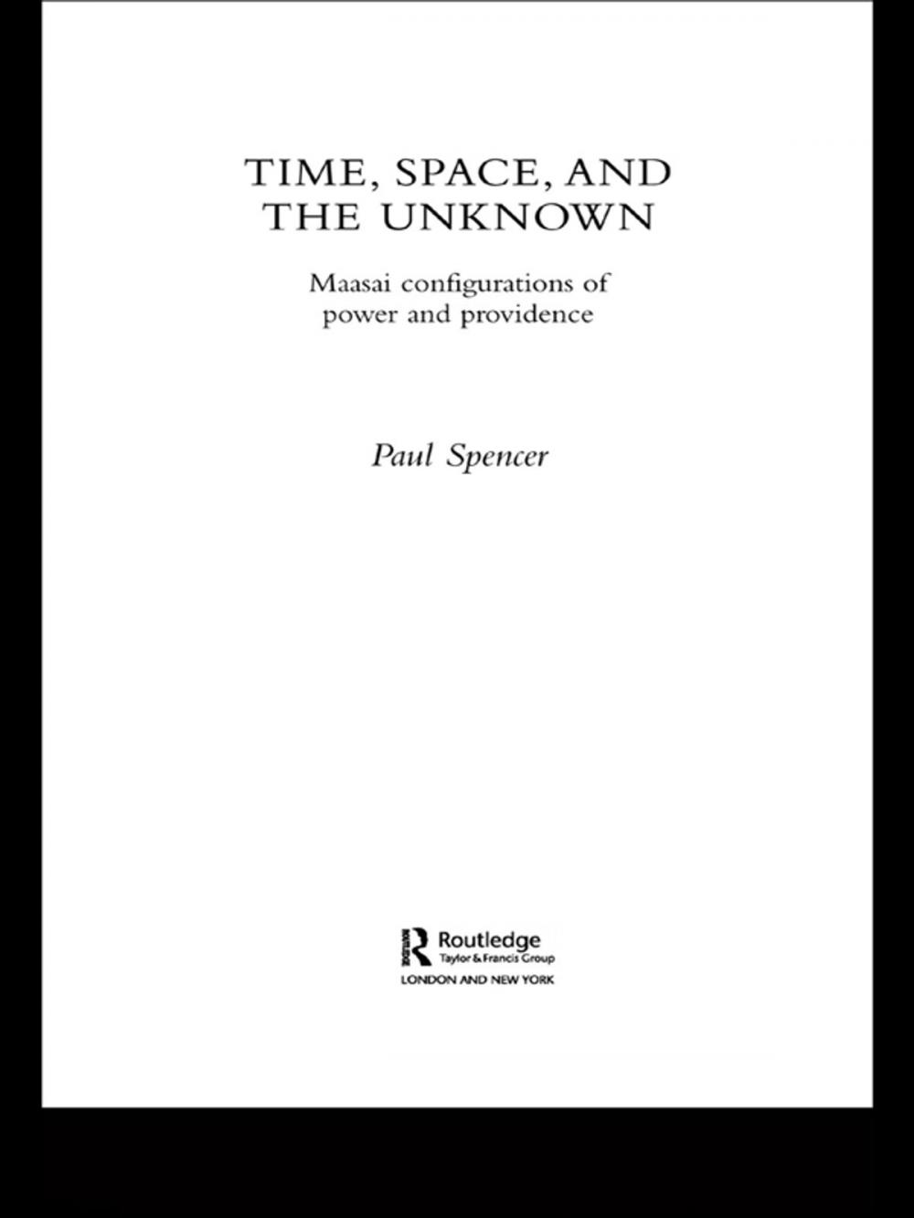 Big bigCover of Time, Space and the Unknown