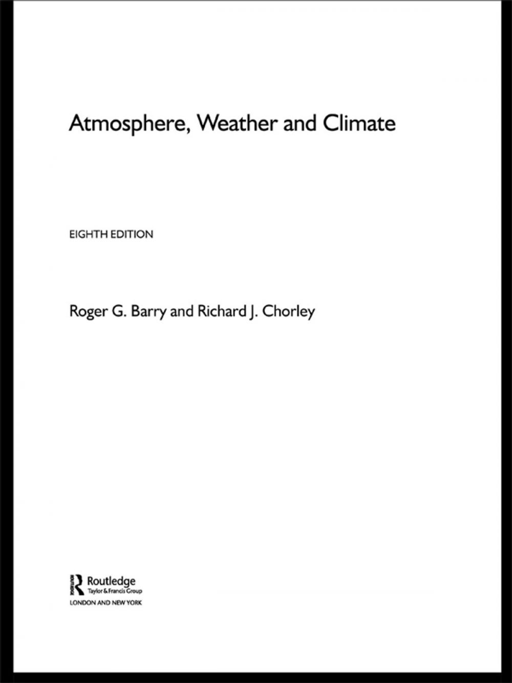 Big bigCover of Atmosphere, Weather and Climate