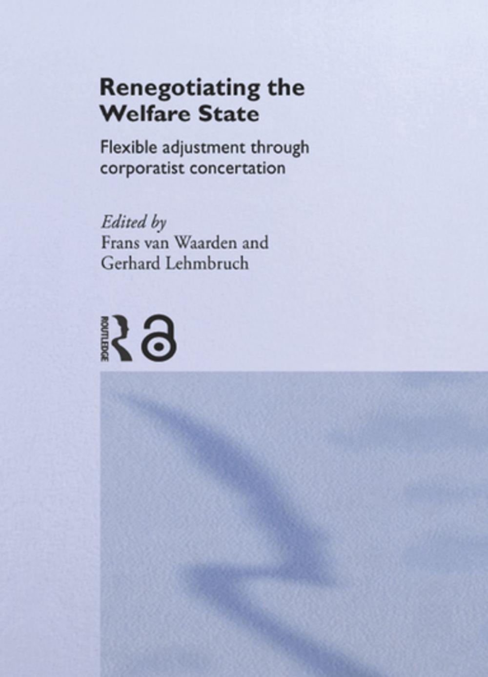 Big bigCover of Renegotiating the Welfare State