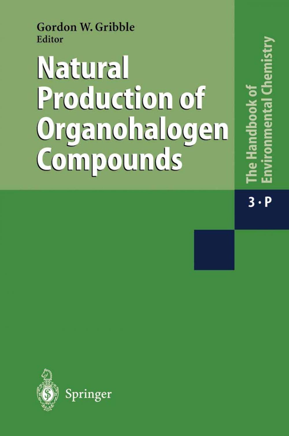 Big bigCover of Natural Production of Organohalogen Compounds