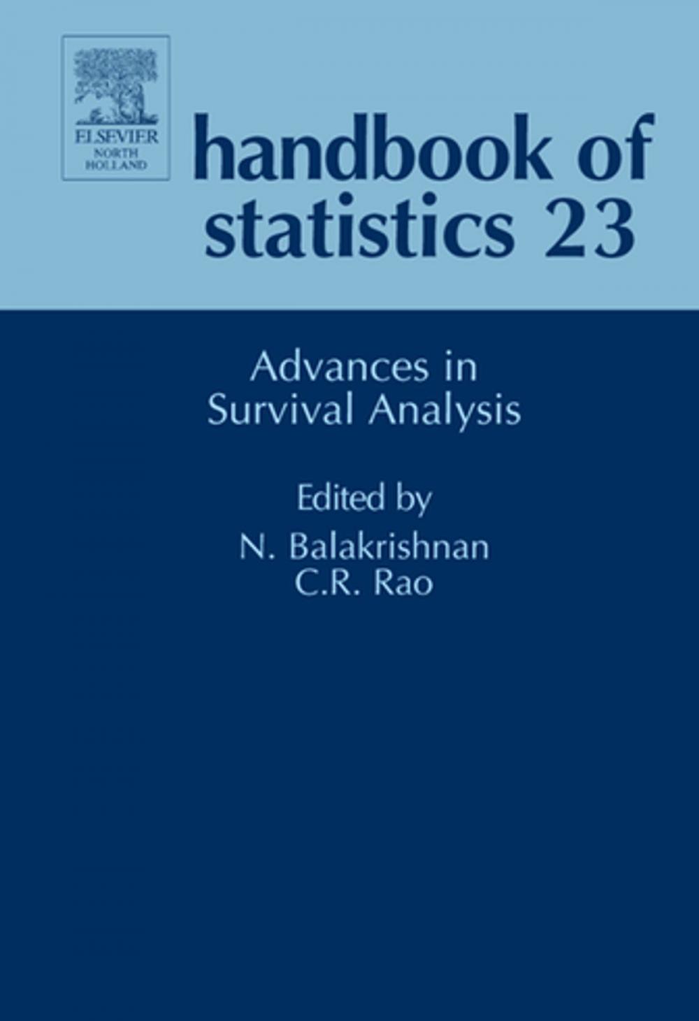 Big bigCover of Advances in Survival Analysis