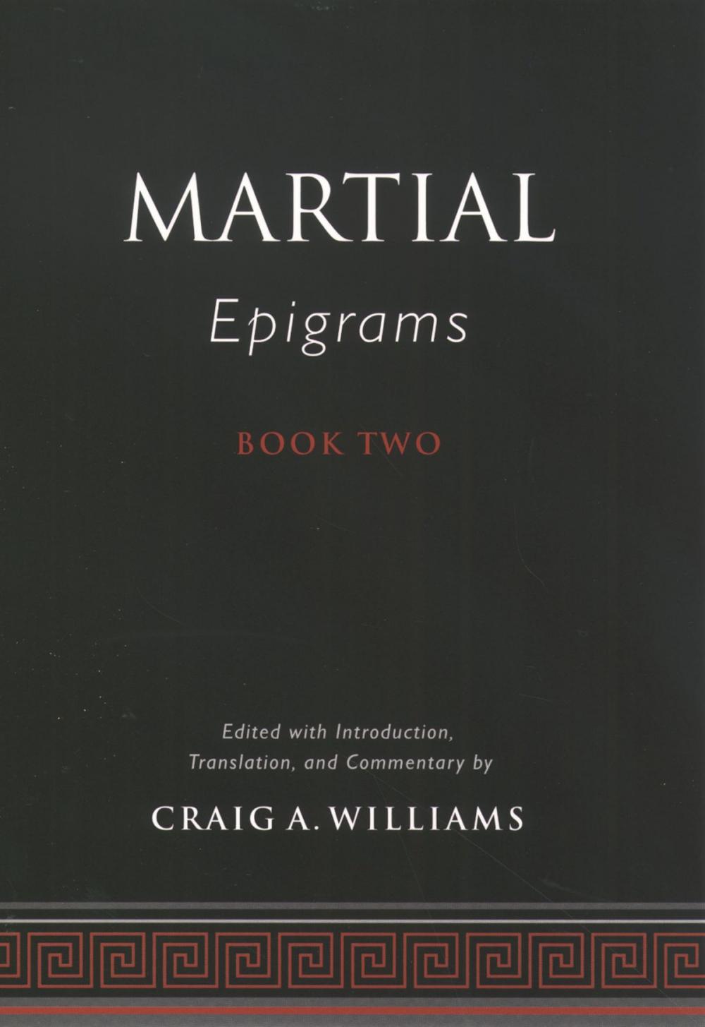 Big bigCover of Martial's Epigrams Book Two