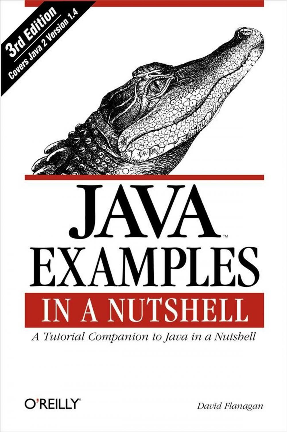 Big bigCover of Java Examples in a Nutshell