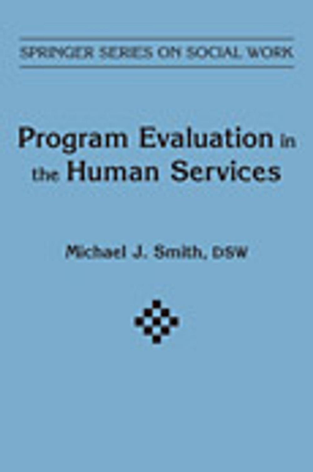 Big bigCover of Program Evaluation in Human Services