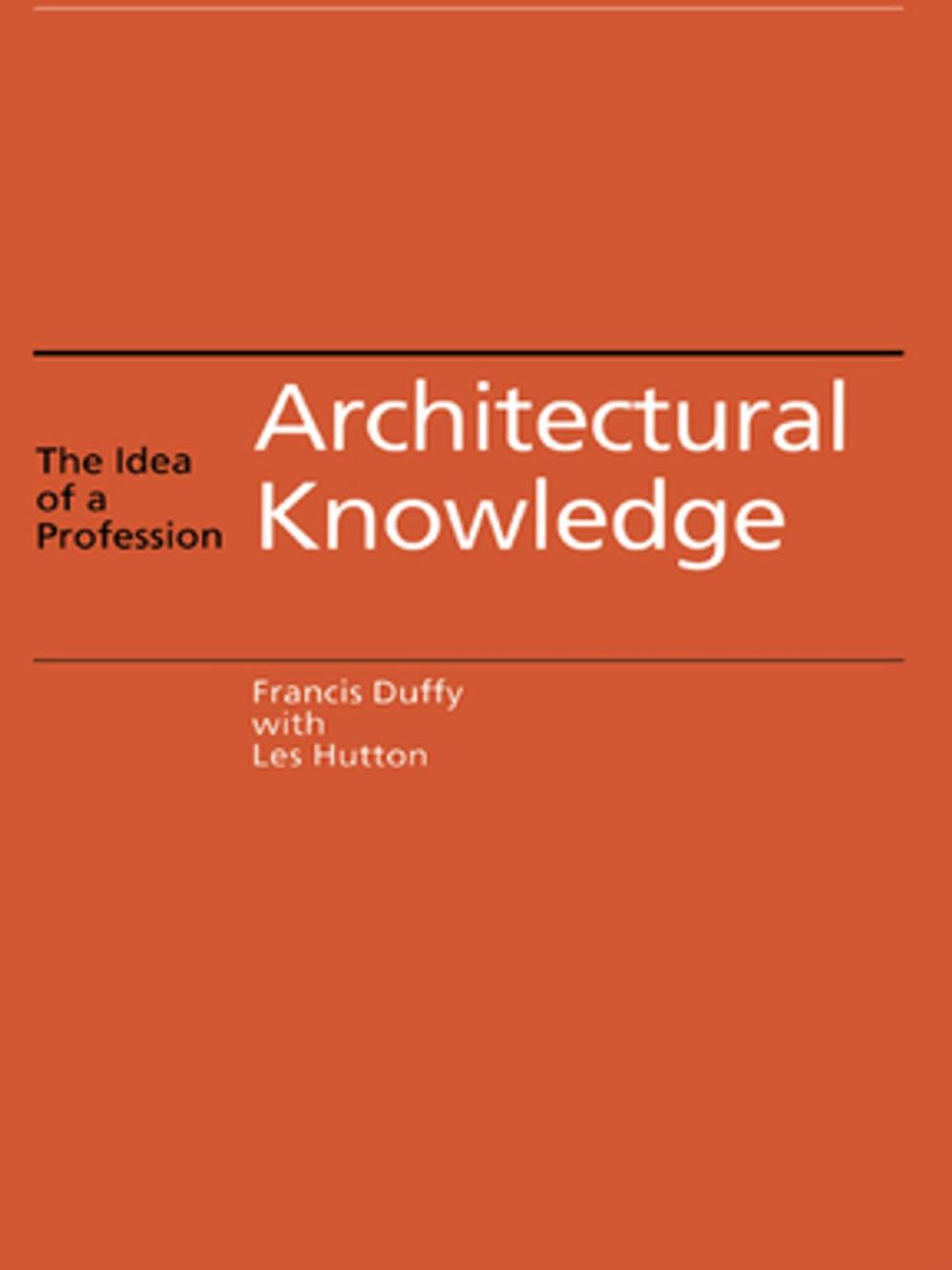 Big bigCover of Architectural Knowledge