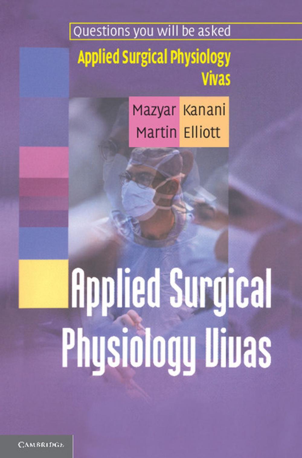 Big bigCover of Applied Surgical Physiology Vivas