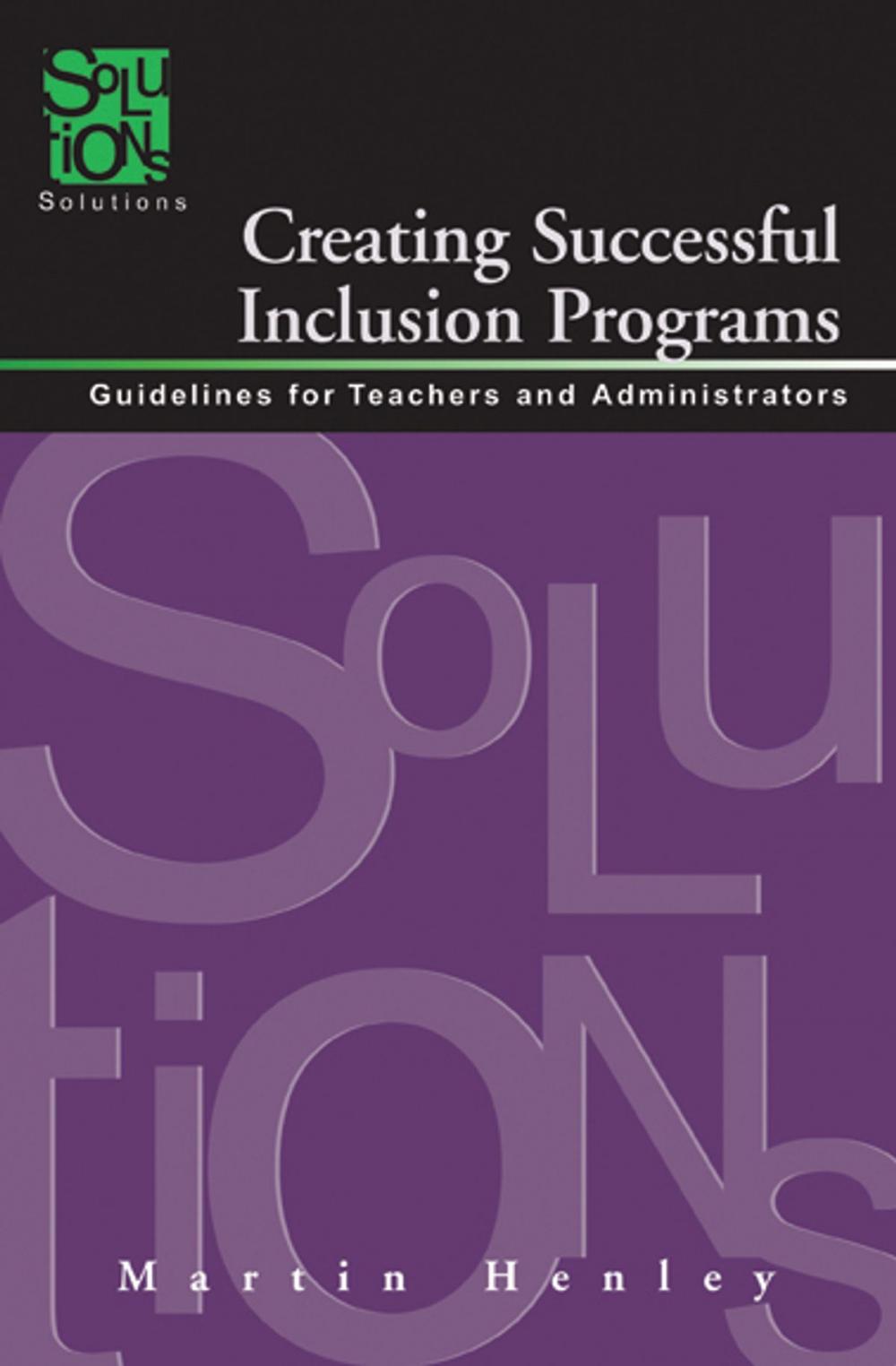 Big bigCover of Creating Successful Inclusion Programs