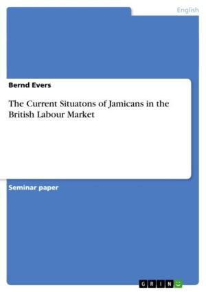 Cover of the book The Current Situatons of Jamicans in the British Labour Market by Nicolas Lindner