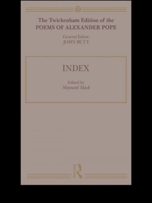 Cover of the book Index by F. Max Muller, Taylor and Francis