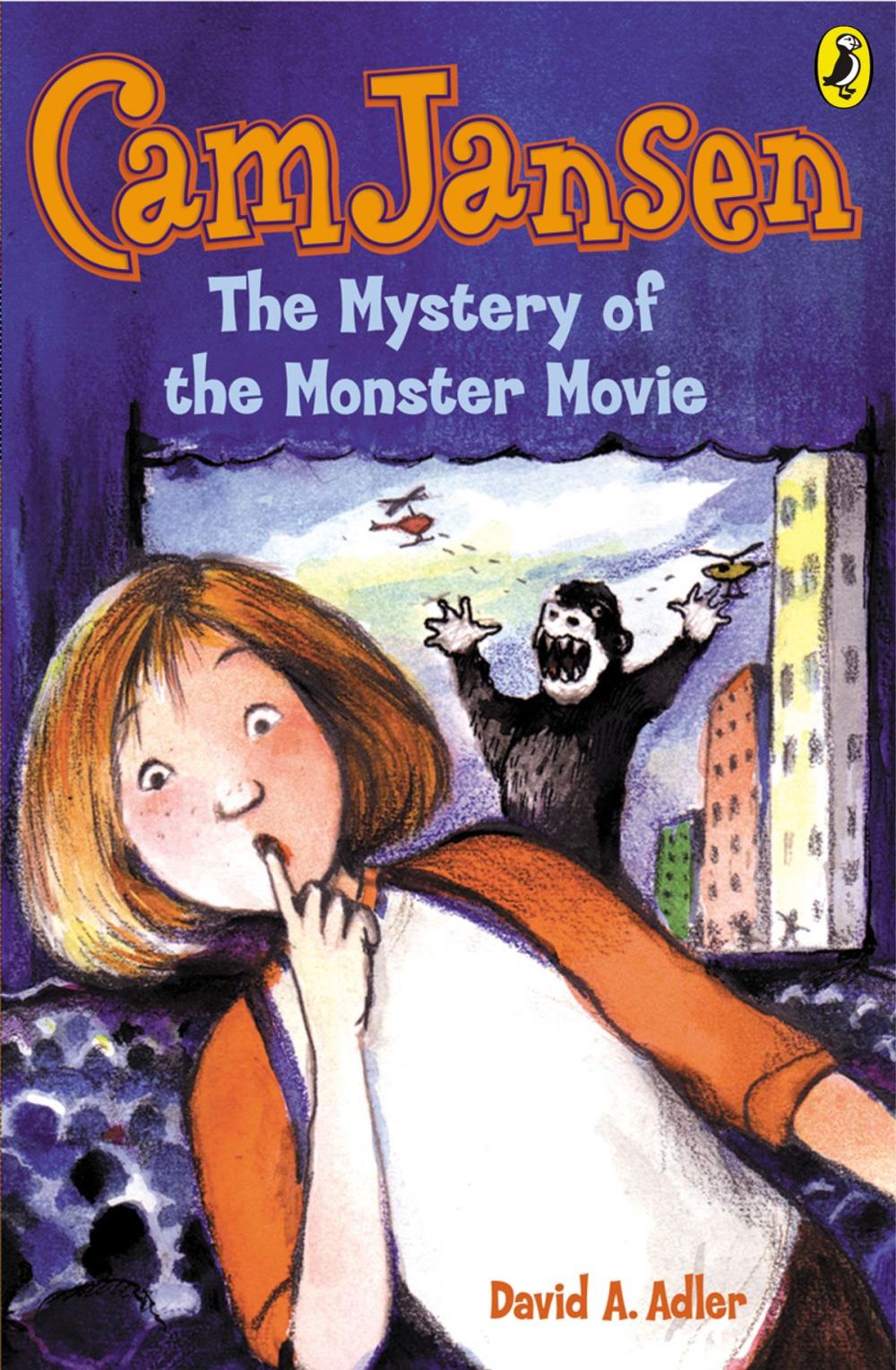 Big bigCover of Cam Jansen: The Mystery of the Monster Movie #8