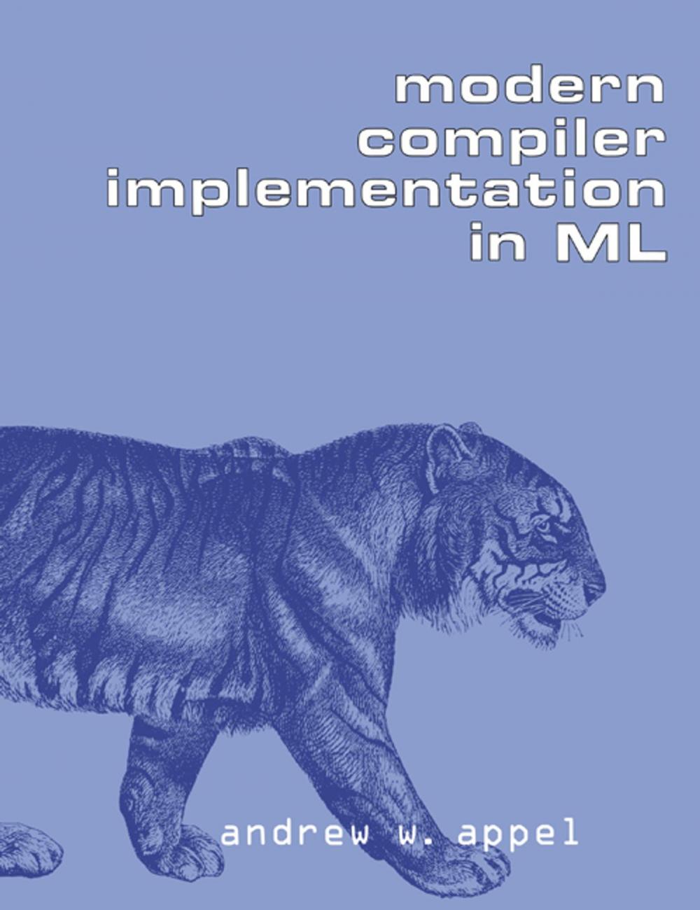 Big bigCover of Modern Compiler Implementation in ML