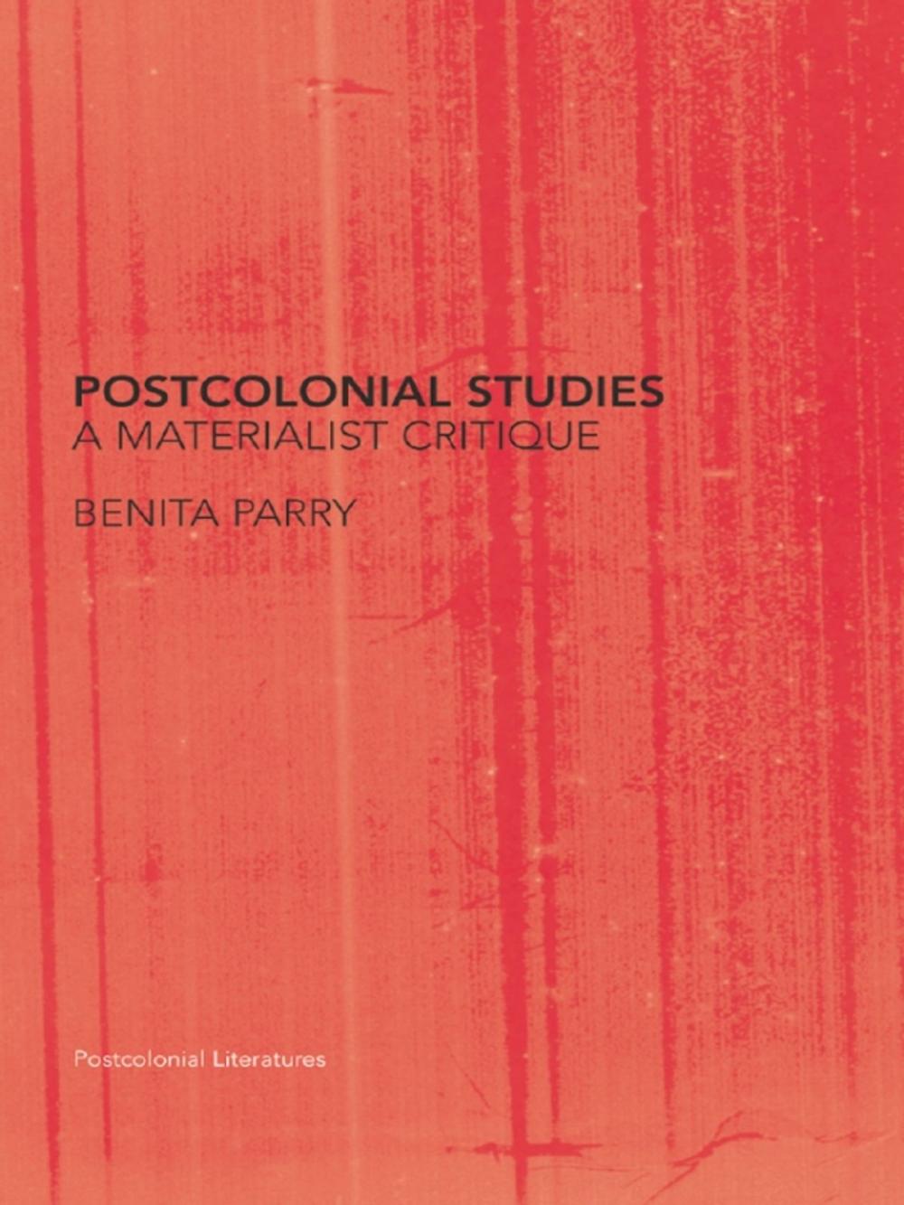 Big bigCover of Postcolonial Studies