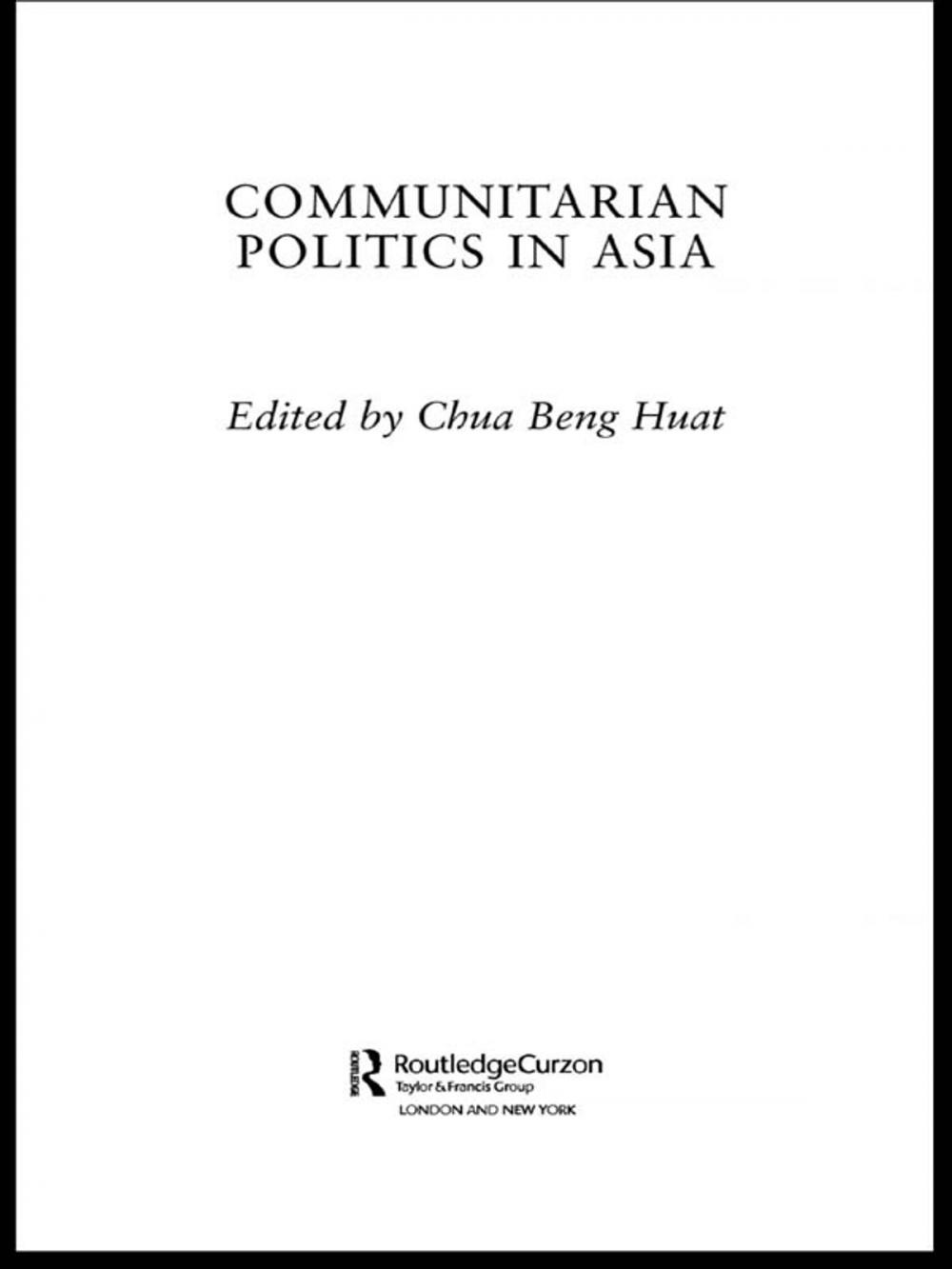 Big bigCover of Communitarian Politics in Asia