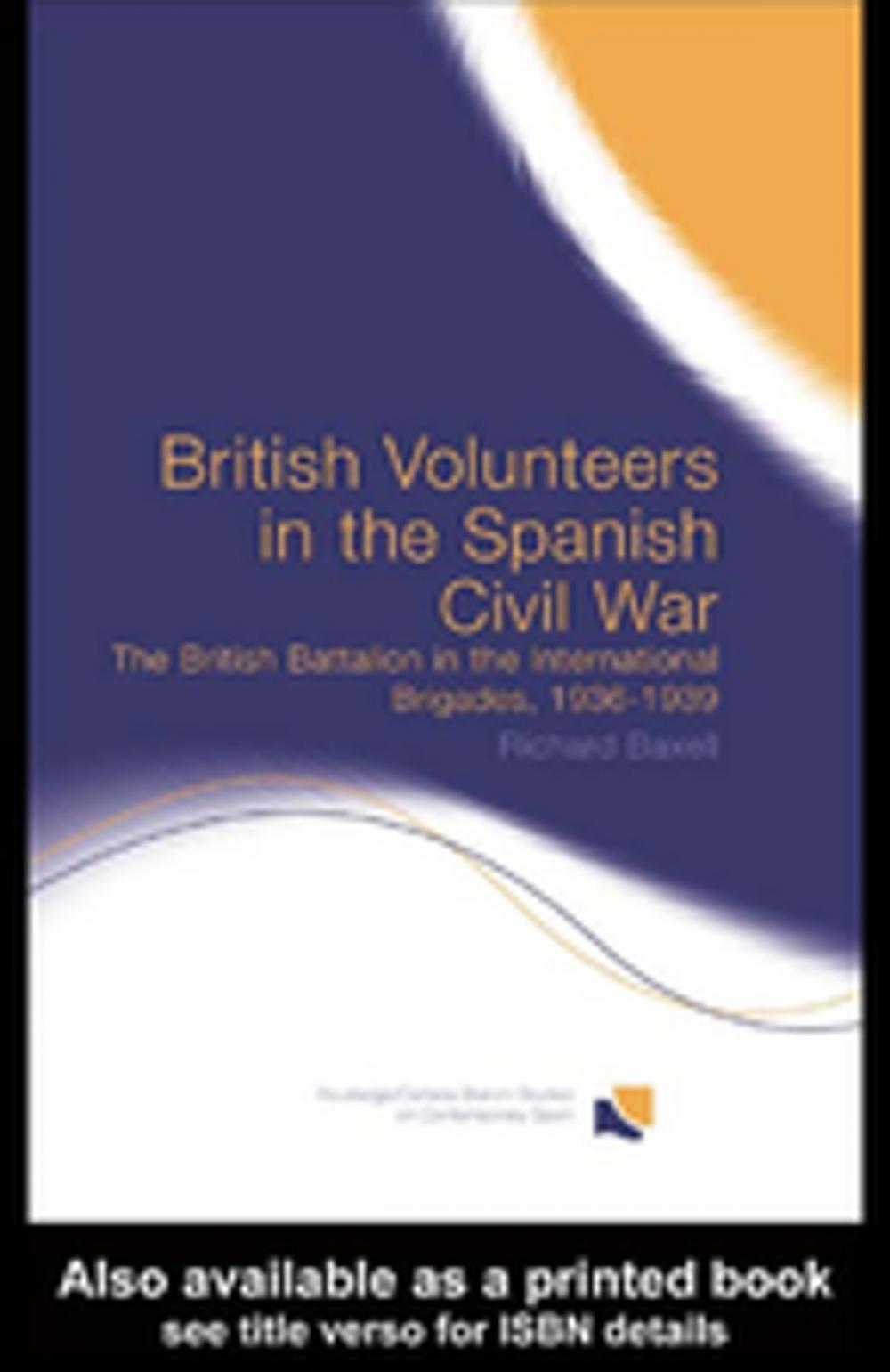 Big bigCover of British Volunteers in the Spanish Civil War