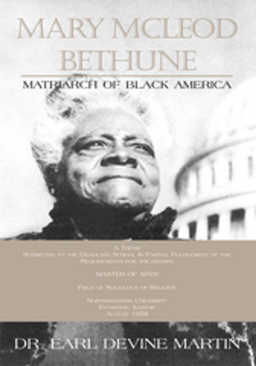 Big bigCover of Mary Mcleod Bethune