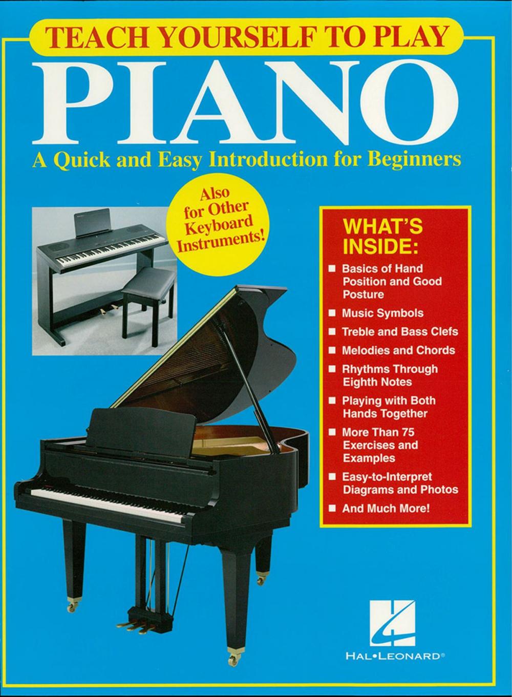 Big bigCover of Teach Yourself to Play Piano (Music Instruction)