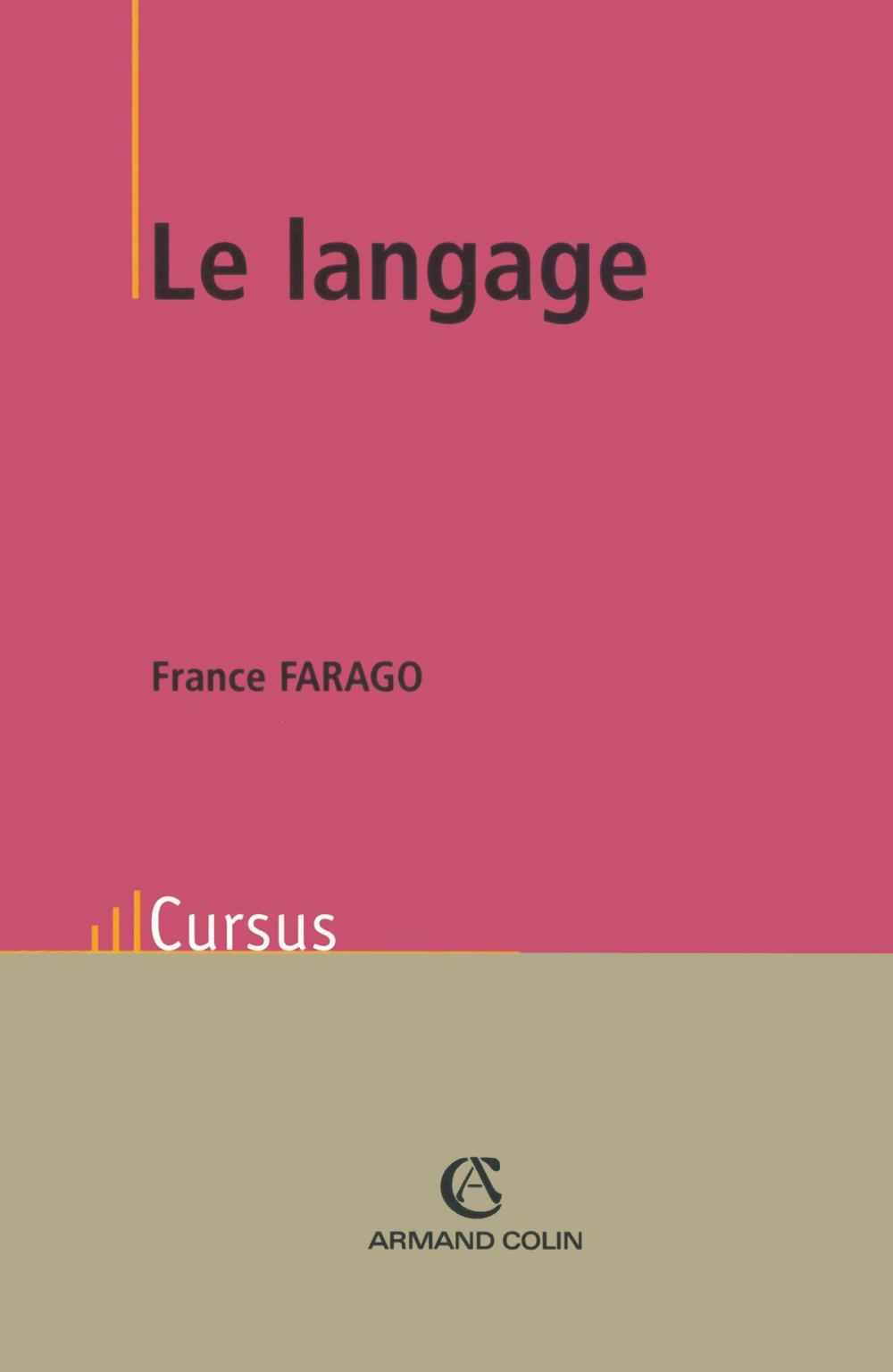 Big bigCover of Le langage