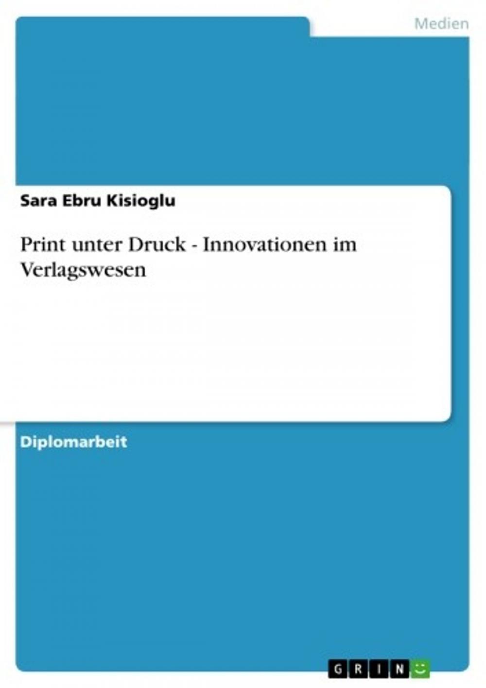 Big bigCover of Print unter Druck - Innovationen im Verlagswesen