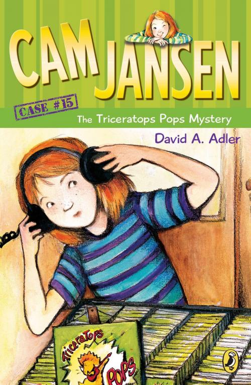 Cover of the book Cam Jansen: The Triceratops Pops Mystery #15 by David A. Adler, Penguin Young Readers Group