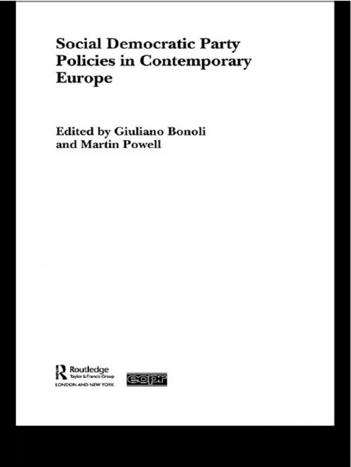 Cover of the book Social Democratic Party Policies in Contemporary Europe by , Taylor and Francis