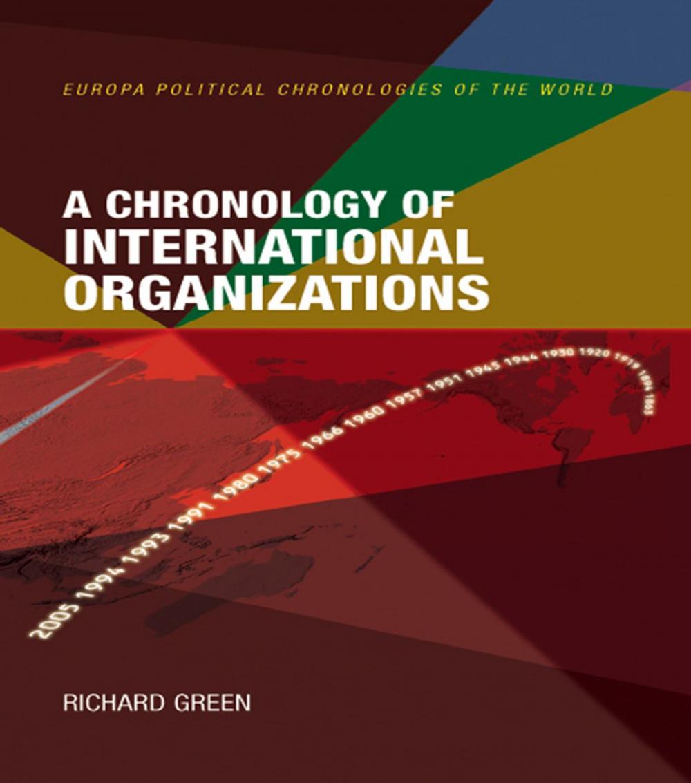 Big bigCover of A Chronology of International Organizations