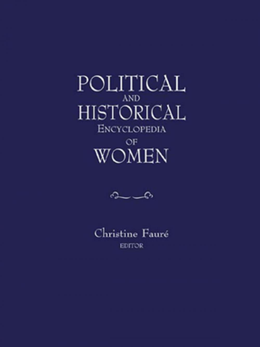 Big bigCover of Political and Historical Encyclopedia of Women