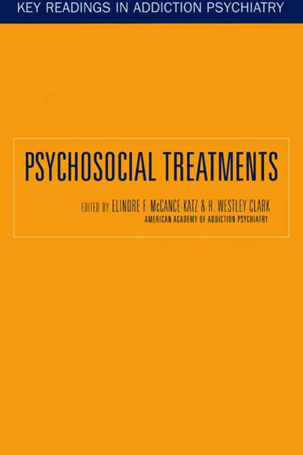 Big bigCover of Psychosocial Treatments