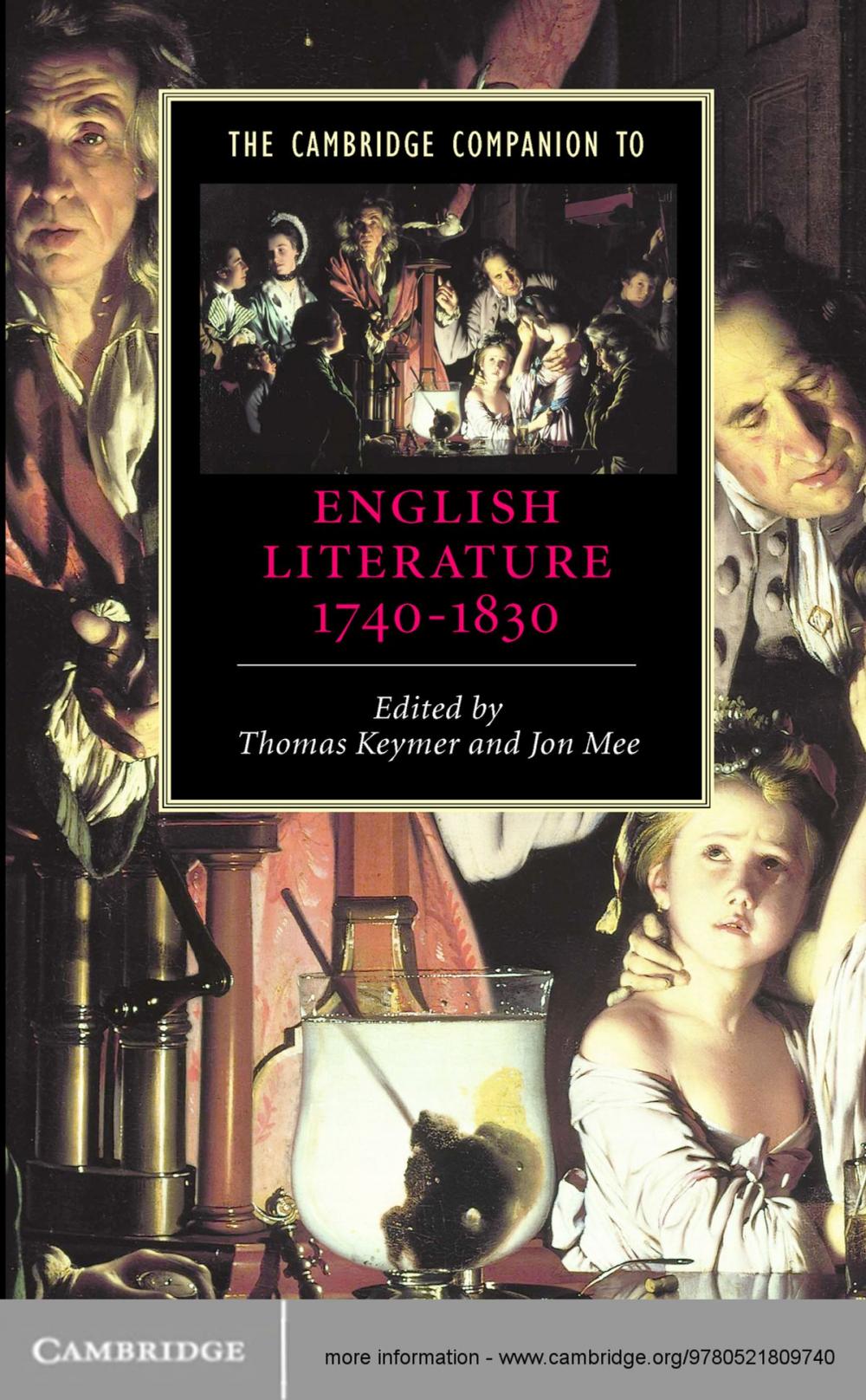 Big bigCover of The Cambridge Companion to English Literature, 1740–1830