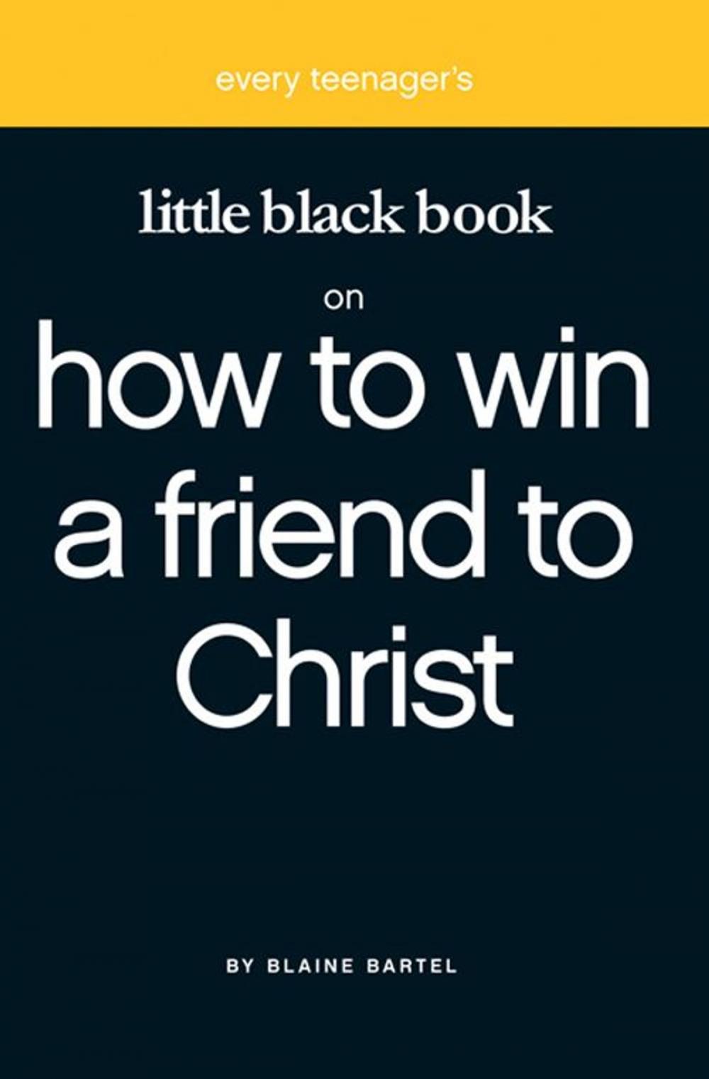 Big bigCover of Little Black Book on Winning a Friend