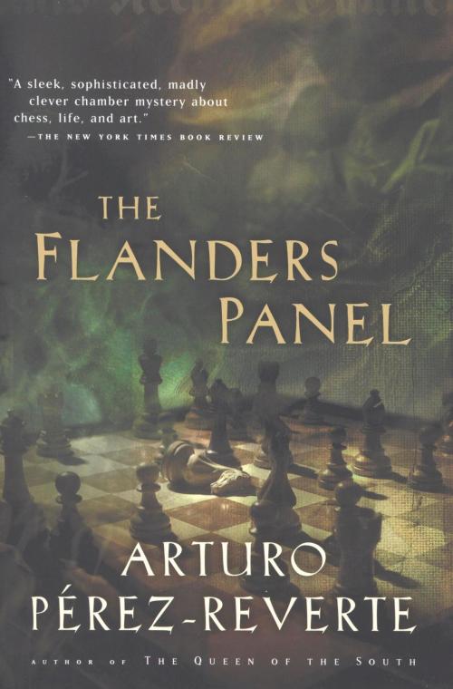 Cover of the book The Flanders Panel by Arturo Perez-Reverte, HMH Books