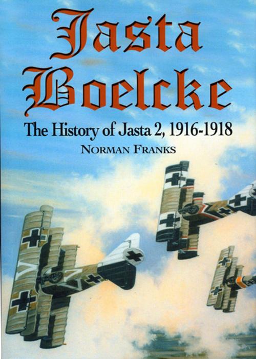 Cover of the book Jasta Boelcke by Norman Franks, Grub Street Publishing