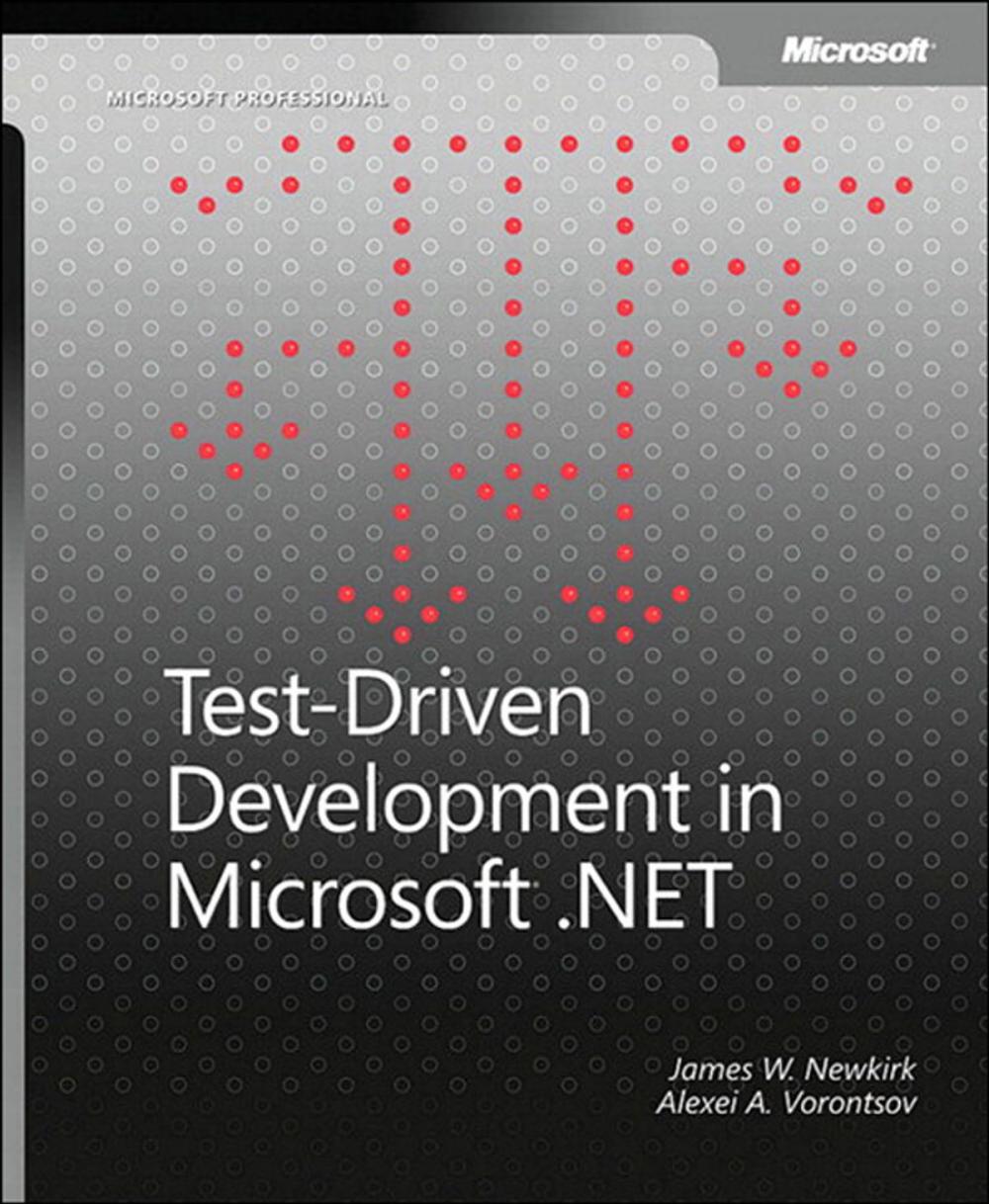 Big bigCover of Test-Driven Development in Microsoft .NET