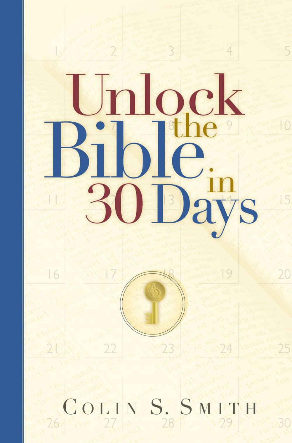 Big bigCover of Unlock the Bible in 30 Days