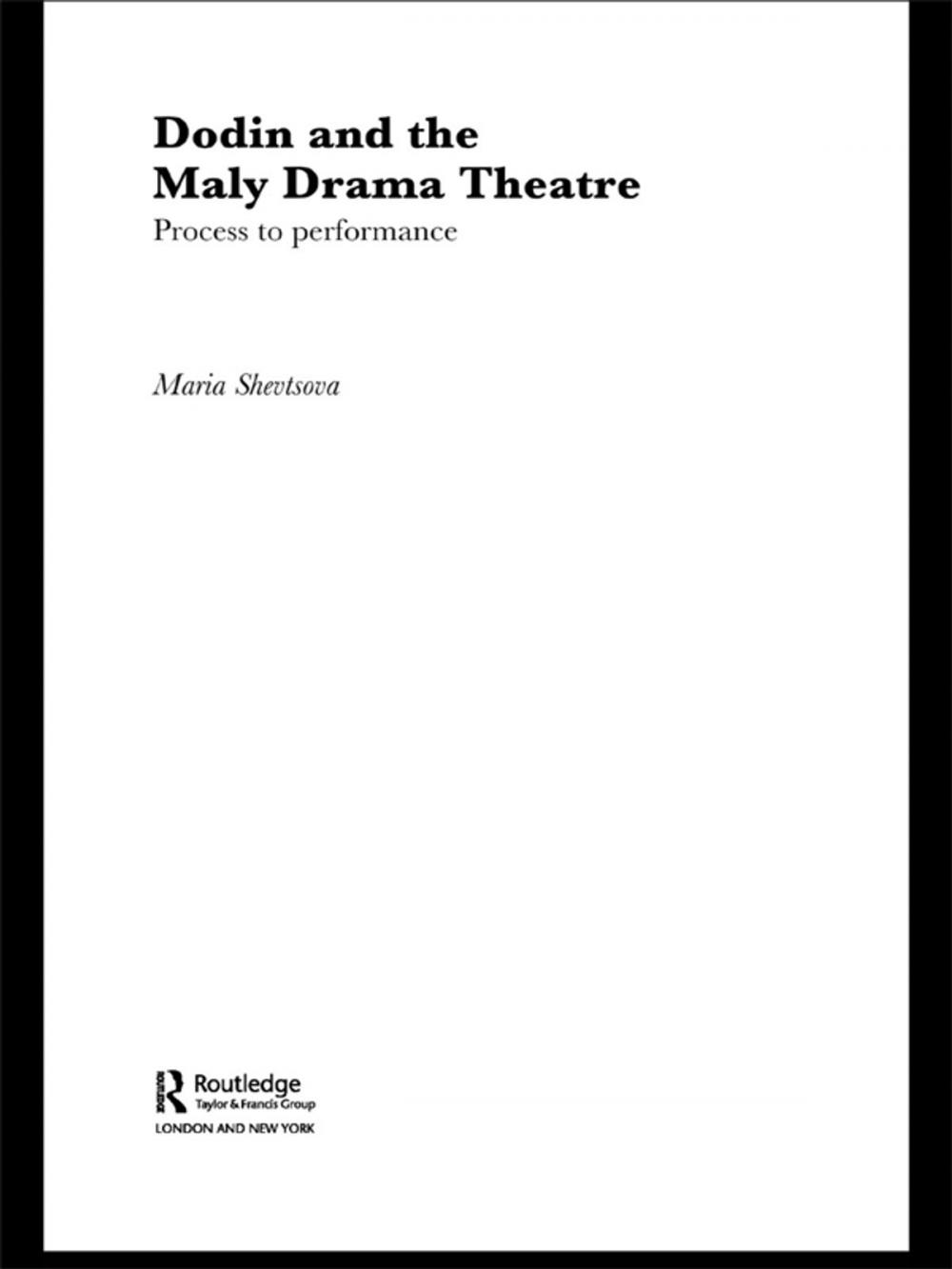 Big bigCover of Dodin and the Maly Drama Theatre