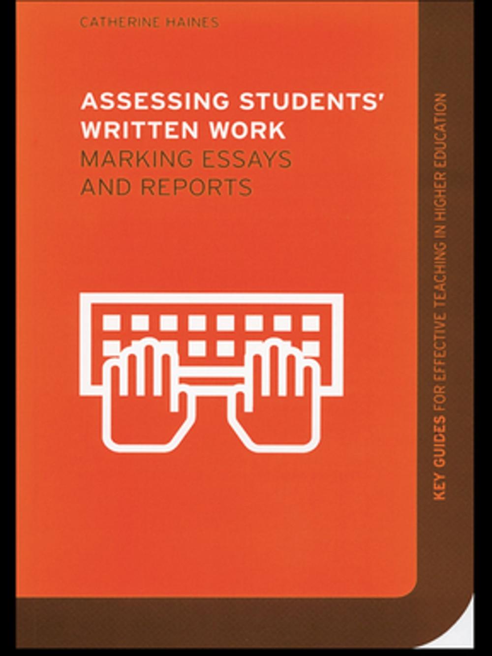 Big bigCover of Assessing Students' Written Work