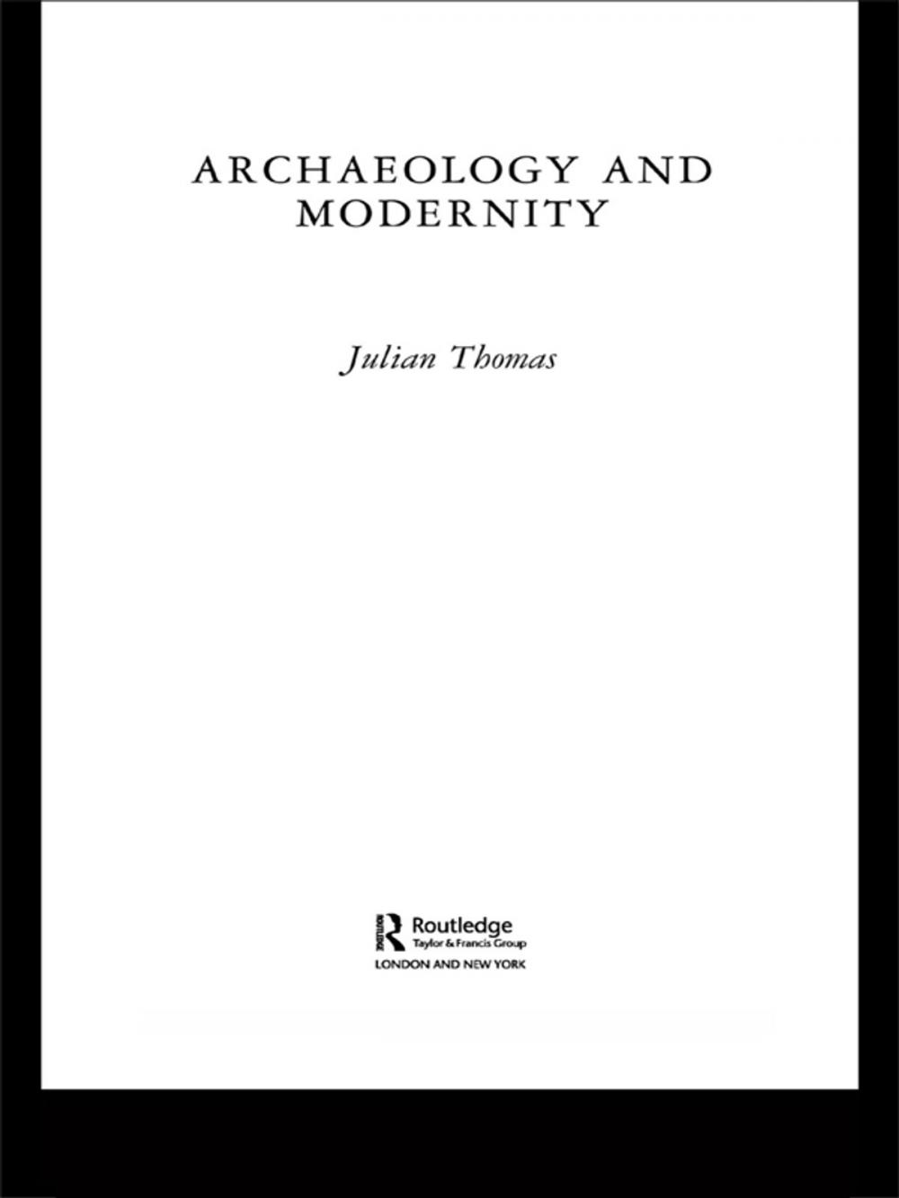 Big bigCover of Archaeology and Modernity