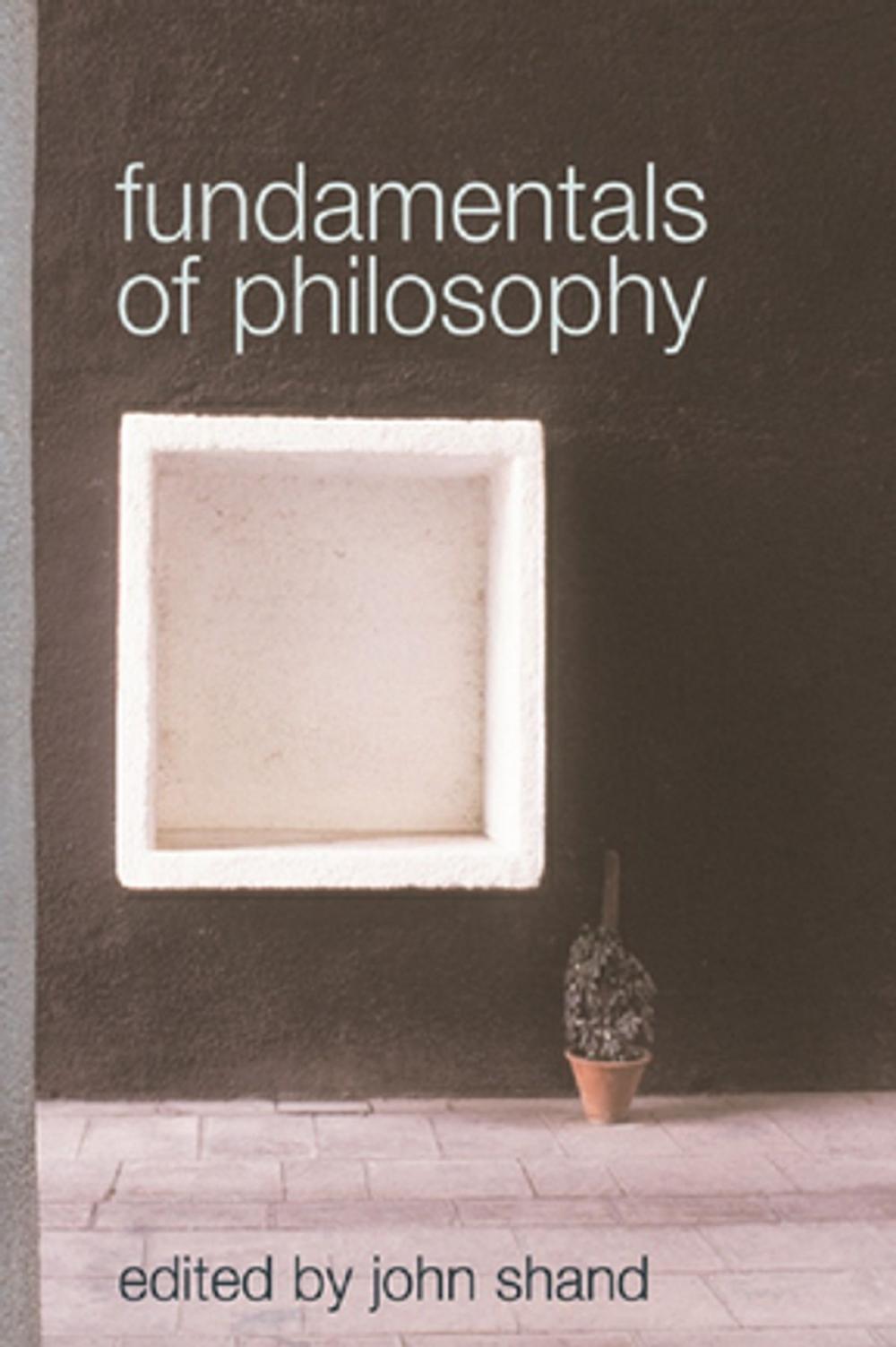 Big bigCover of Fundamentals of Philosophy