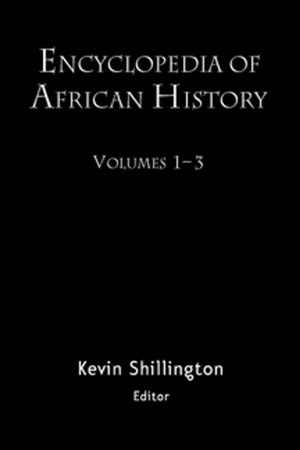 Big bigCover of Encyclopedia of African History 3-Volume Set