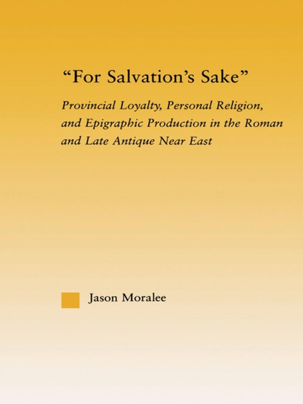 Big bigCover of For Salvation's Sake