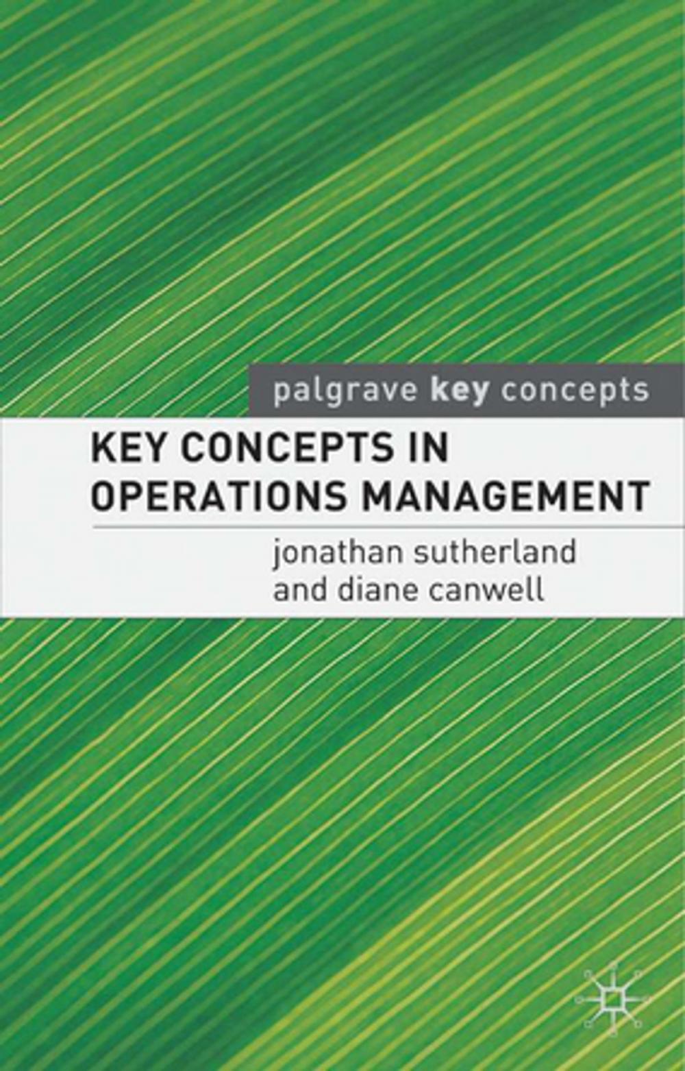 Big bigCover of Key Concepts in Operations Management