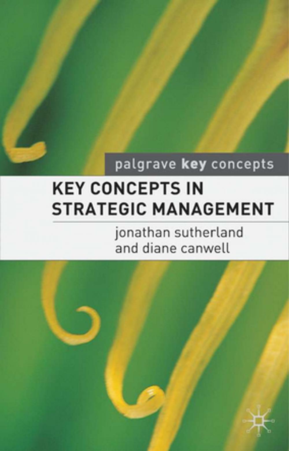 Big bigCover of Key Concepts in Strategic Management