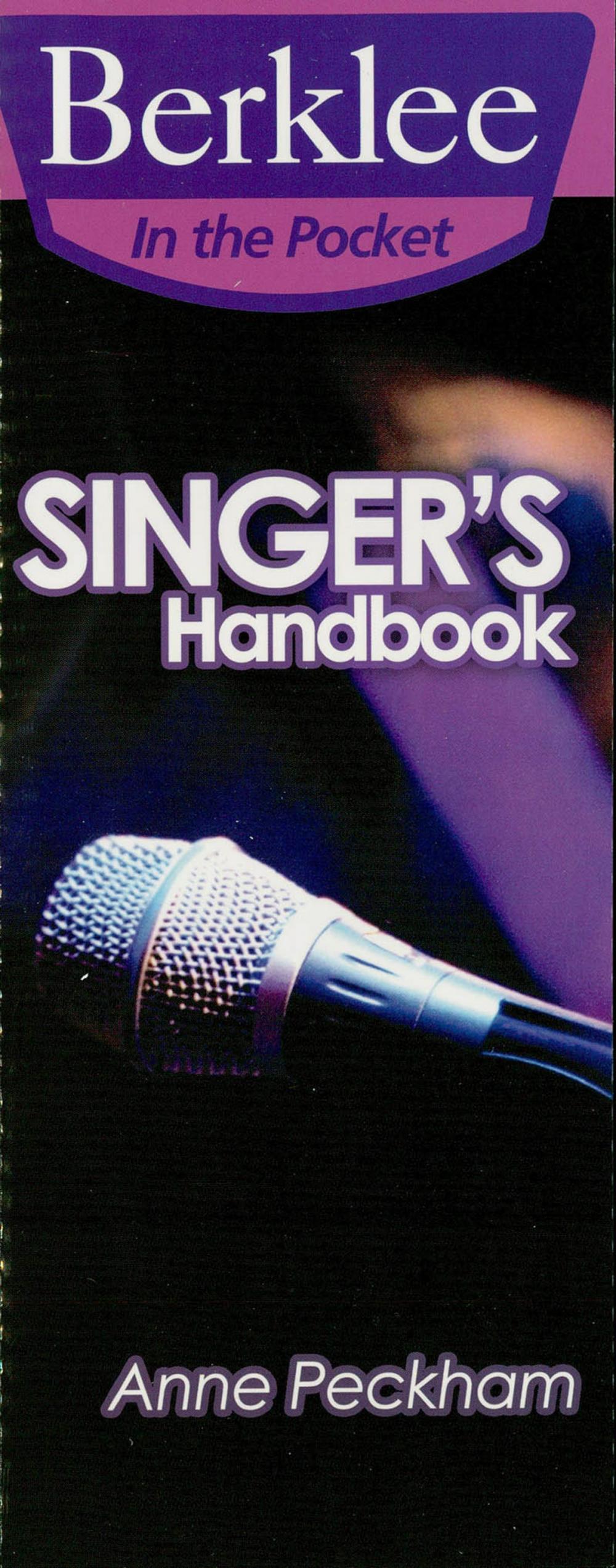 Big bigCover of Singer's Handbook (Music Instruction)