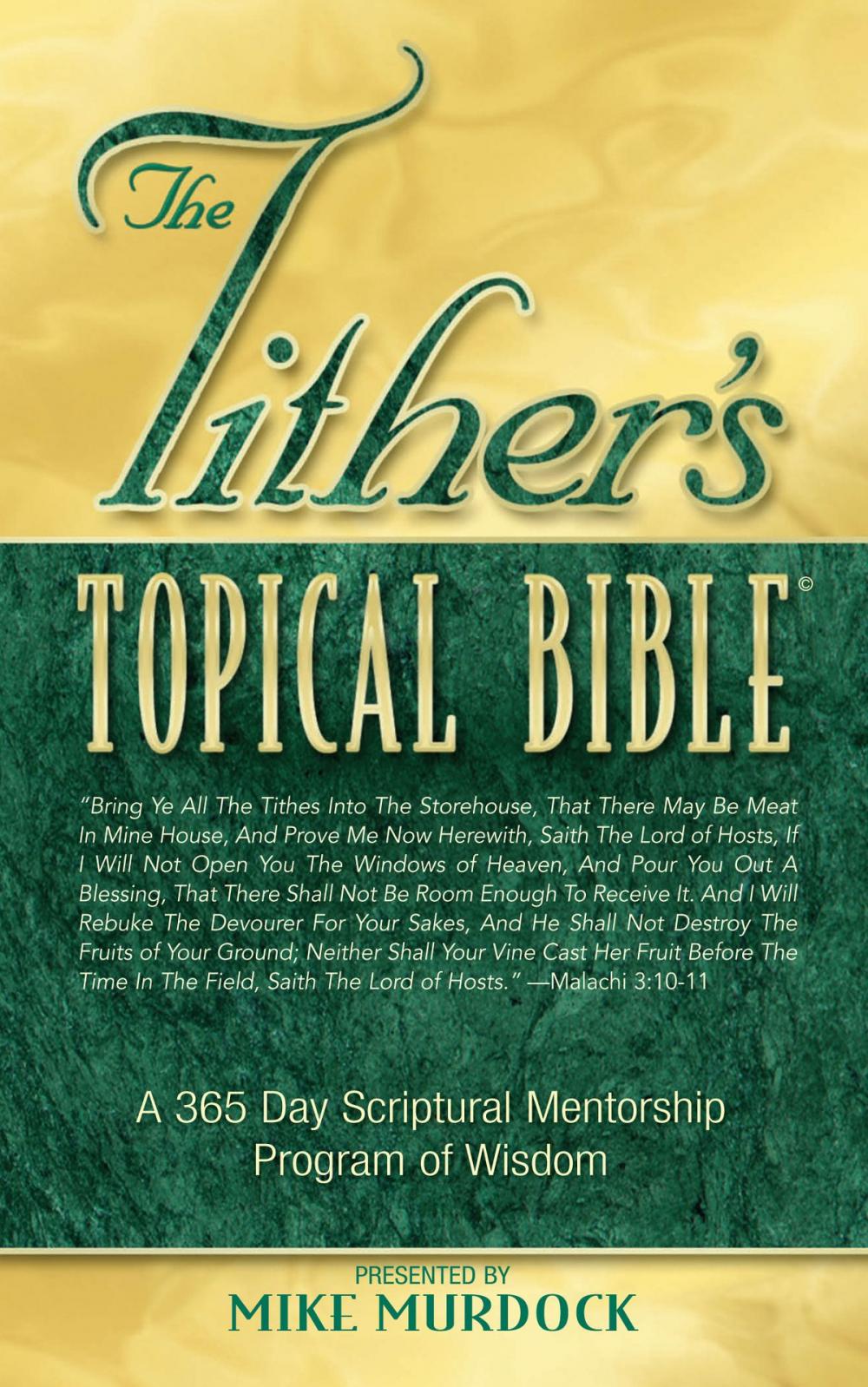 Big bigCover of The Tithers Topical Bible