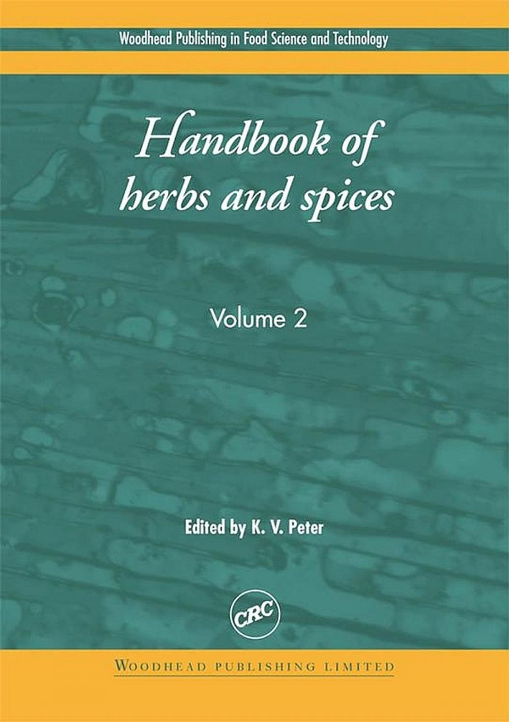 Big bigCover of Handbook of Herbs and Spices