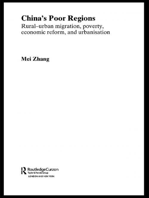 Cover of the book China's Poor Regions by Mei Zhang, Taylor and Francis