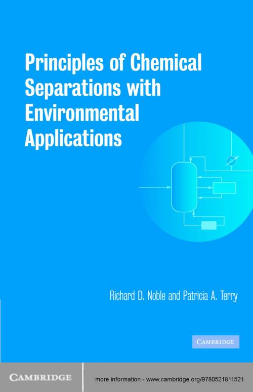 Cover of the book Principles of Chemical Separations with Environmental Applications by Richard D. Noble, Patricia A. Terry, Cambridge University Press