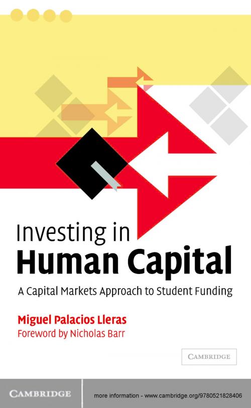 Cover of the book Investing in Human Capital by Miguel Palacios Lleras, Cambridge University Press